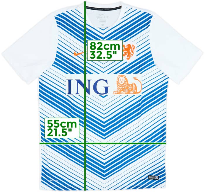 2014-15 Netherlands Nike Training Shirt - 10/10 - (XL)