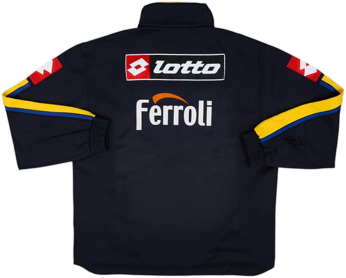 2006-07 Chievo Verona Lotto 1/4 Zip Training Top - 8/10 - (L)