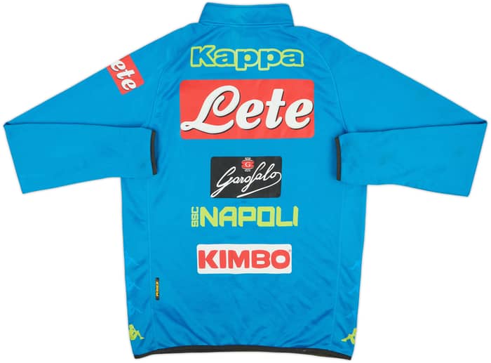 2016-17 Napoli Kappa 1/4 Zip Drill Top - 7/10 - (XL)