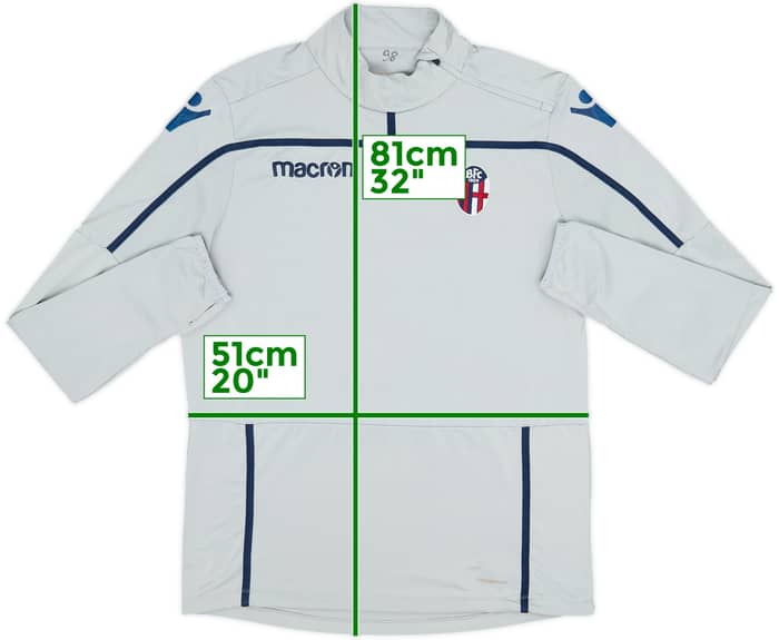 2012-13 Bologna Macron Drill Top - 6/10 - (L)