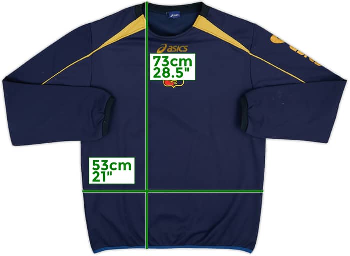 2008-09 Genoa Asics Sweat Top - 6/10 - (L)