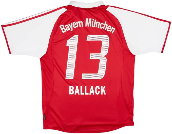 2003-04 Bayern Munich Home Shirt Ballack #13 - 6/10 - (M)