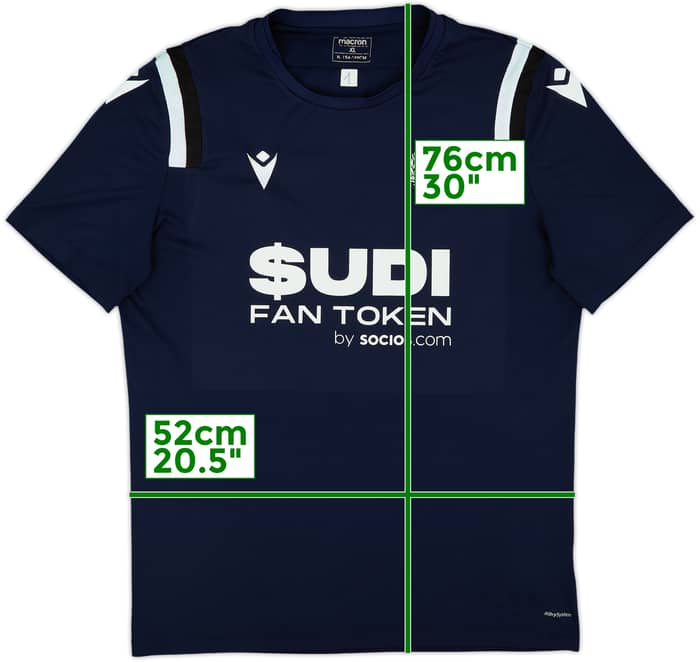 2020-21 Udinese Macron Training Shirt - 6/10 - (XL)