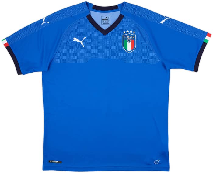 2018-19 Italy Home Shirt Bedin C. #3 - 8/10 - (L)