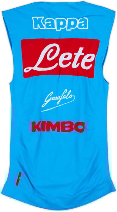 2017-18 Napoli Kappa Training Vest - 8/10 - (3XL)
