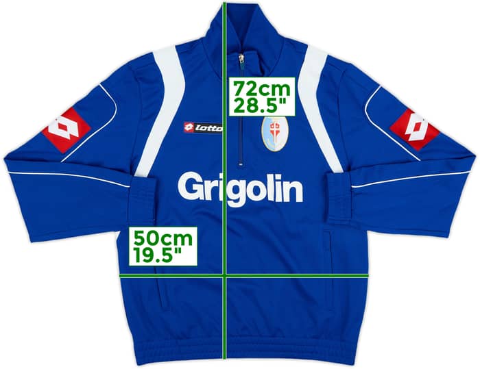 2008-09 Treviso Lotto 1/4 Zip Drill Top - 10/10 - (M)