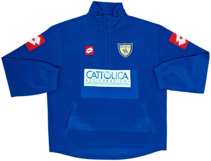 2005-06 Chievo Verona Lotto 1/4 Zip Fleece Top - 6/10 - (XL)