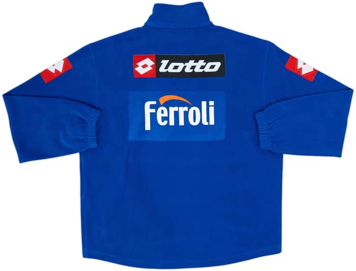 2005-06 Chievo Verona Lotto 1/4 Zip Fleece Top - 6/10 - (XL)