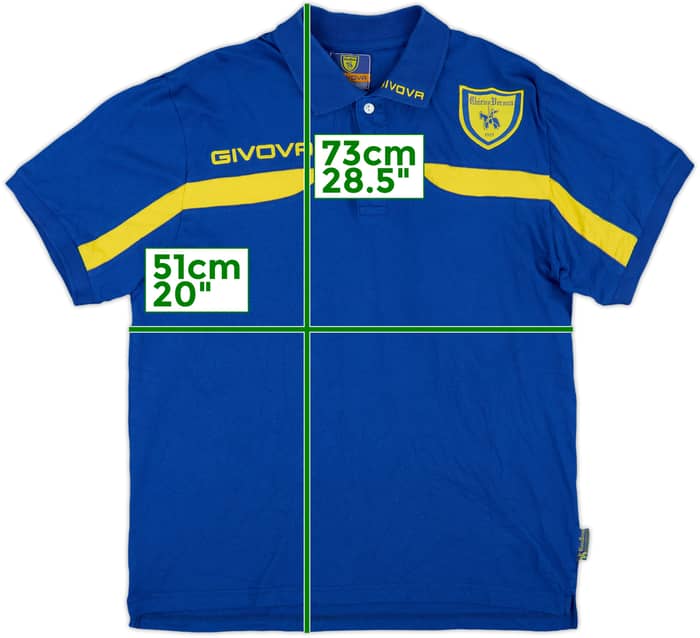 2012-13 Chievo Verona Givova Polo Shirt - 8/10 - (L)