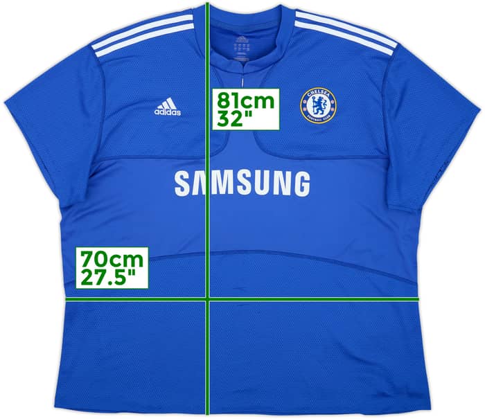 2009-10 Chelsea Home Shirt - 3/10 - (4XL)