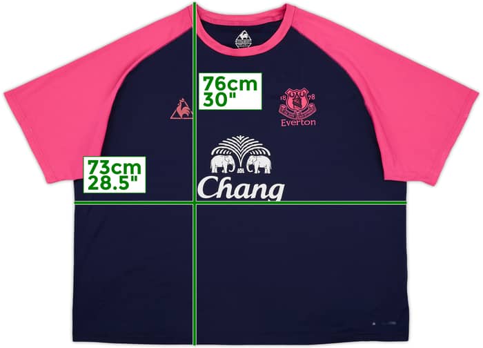 2010-11 Everton Le Coq Sportif Training Shirt - 5/10 - (3XL)