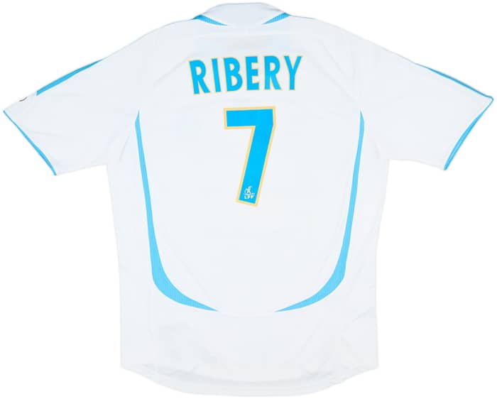 2006-07 Olympique Marseille Home Shirt Ribery #7 - 8/10 - (L)