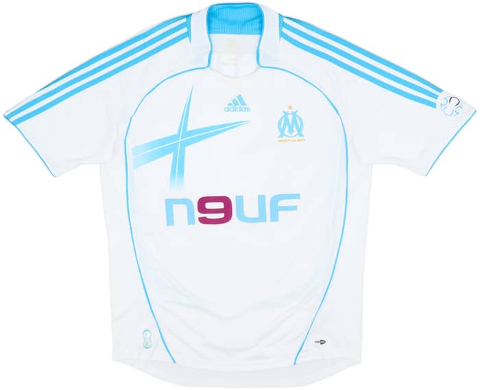 2006-07 Olympique Marseille Home Shirt Ribery #7 - 8/10 - (L)
