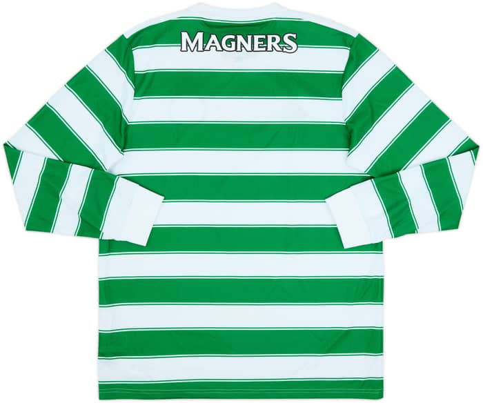 2021-22 Celtic Home L/S Shirt - 5/10 - (L)