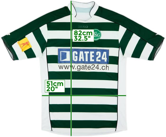 2008-09 St Gallen Home Shirt - 4/10 - (M/L)