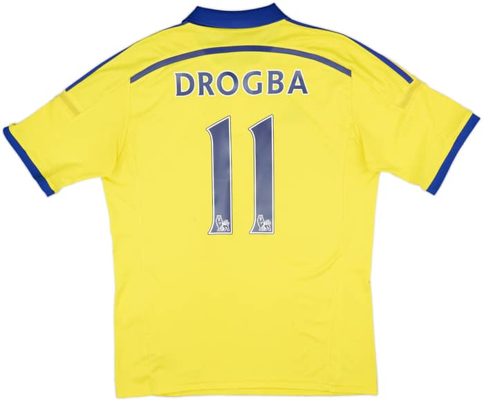 2014-15 Chelsea Away Shirt Drogba #11 - 6/10 - (M)
