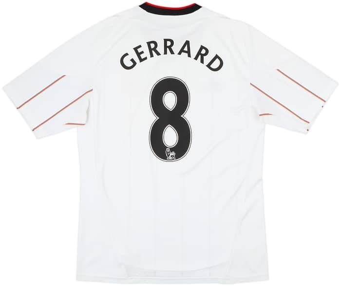 2010-11 Liverpool Away Shirt Gerrard #8 - 6/10 - (M)