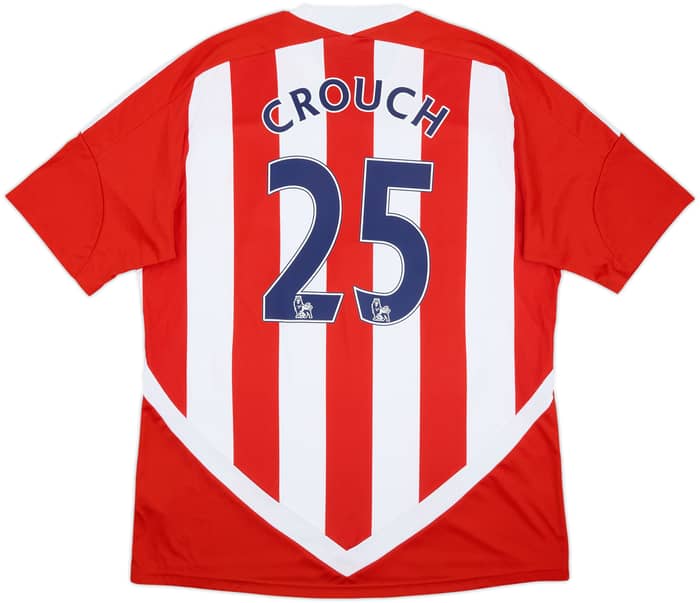 2011-12 Stoke City Home Shirt Crouch #25 - 8/10 - (XL)