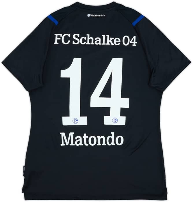 2019-20 Schalke Third Shirt Matondo #14 - 8/10 - (Women's M)