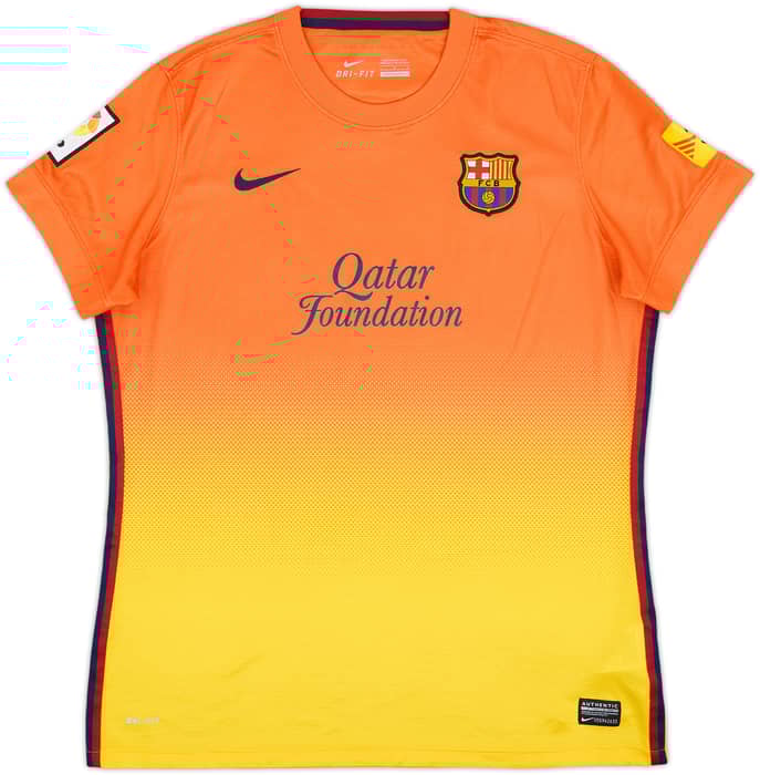 2012-13 Barcelona Away Shirt - 9/10 - (Women's L)
