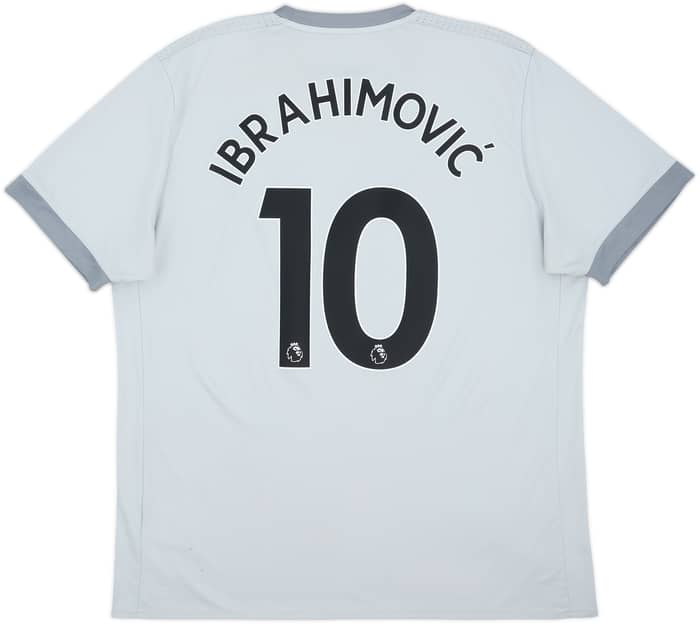 2017-18 Manchester United Third Shirt Ibrahimovic #10 - 7/10 - (XL)