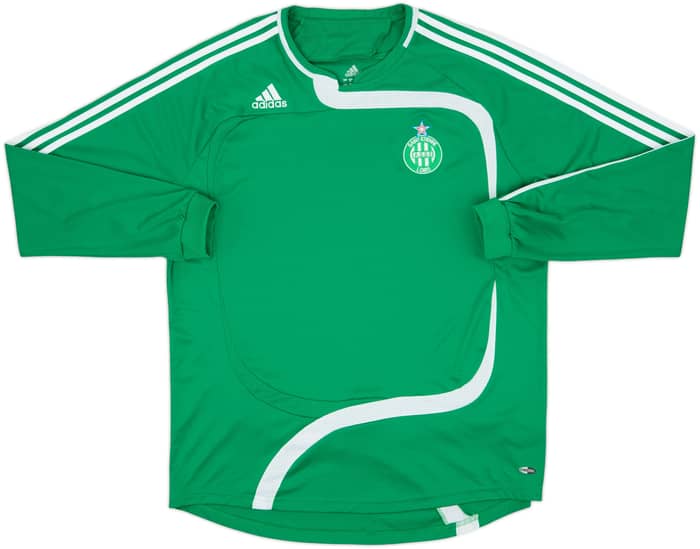 2007-08 Saint Etienne Home L/S Shirt Perrin #24 - 8/10 - (XL)