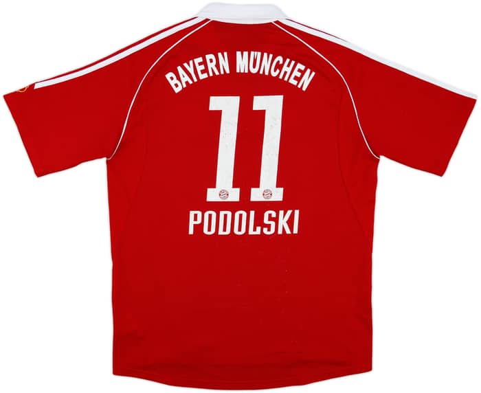 2006-07 Bayern Munich Home Shirt Podolski #11 - 6/10 - (L)