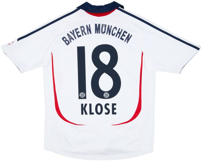 2006-07 Bayern Munich Away Shirt Klose #18 - 8/10 - (XL.Boys)