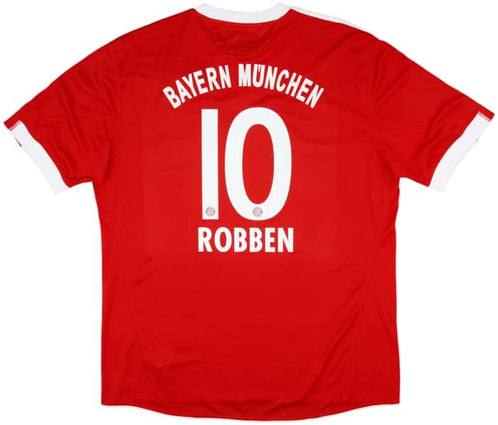 2009-10 Bayern Munich Home Shirt Robben #10 - 9/10 - (XXL)