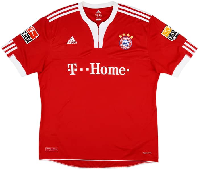 2009-10 Bayern Munich Home Shirt Robben #10 - 9/10 - (XXL)