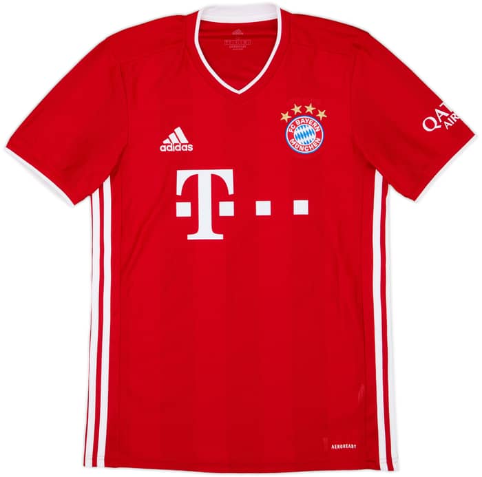 2020-21 Bayern Munich Home Shirt Lewandowski #9 - 8/10 - (S)