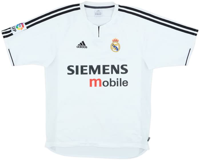 2003-04 Real Madrid Home Shirt Zidane #5 - 5/10 - (S)