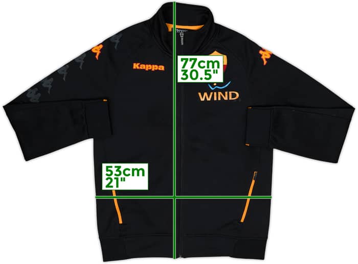 2008-09 Roma Kappa Track Jacket - 5/10 - (M)