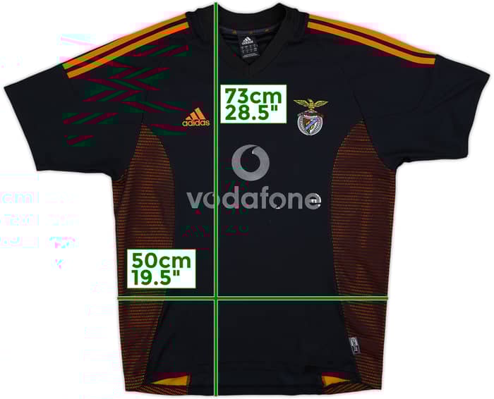 2002-03 Benfica Away Shirt - 4/10 - (M)