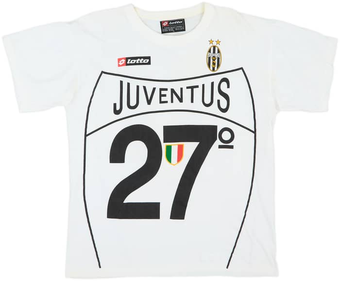 2002-03 Juventus Lotto Cotton Tee - 5/10 - (XL)