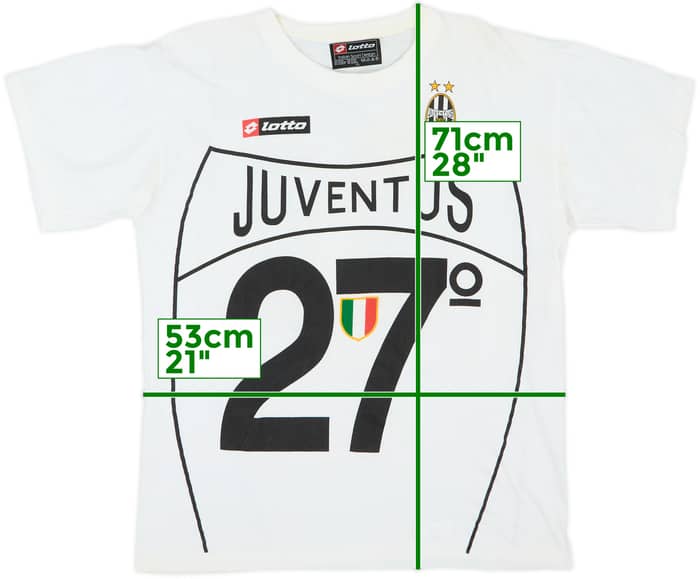 2002-03 Juventus Lotto Cotton Tee - 5/10 - (XL)