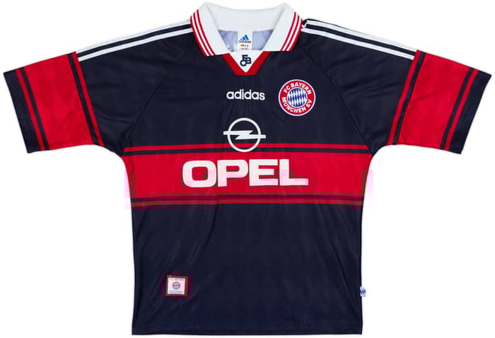 1997-99 Bayern Munich Home Shirt Basler #14 - 8/10 - (M)