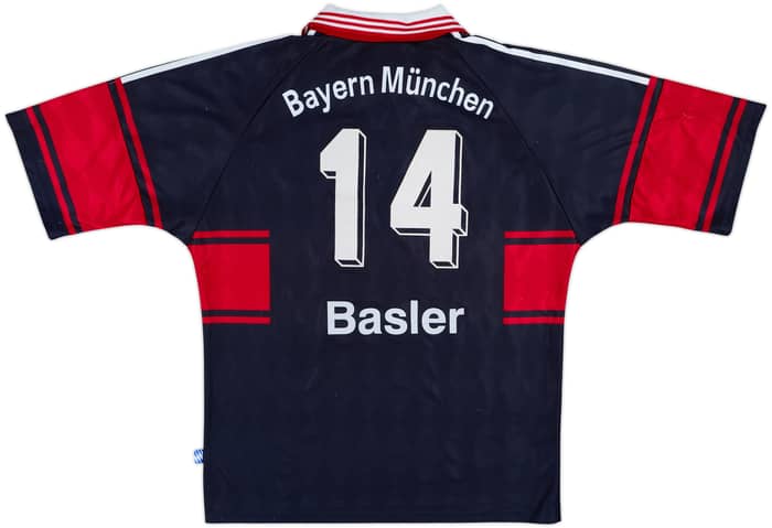 1997-99 Bayern Munich Home Shirt Basler #14 - 8/10 - (M)