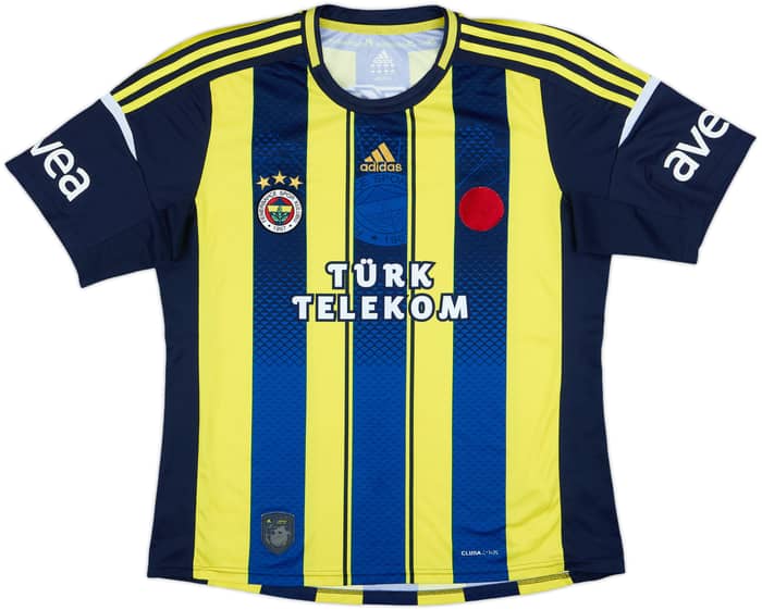 2012-13 Fenerbahce European Home Shirt - 5/10 - (XL)