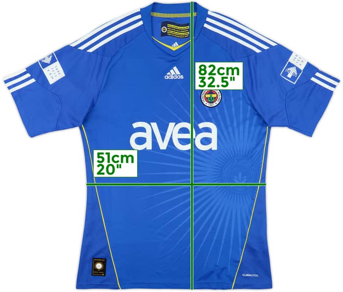2010-11 Fenerbahce Third Shirt - 8/10 - (L)