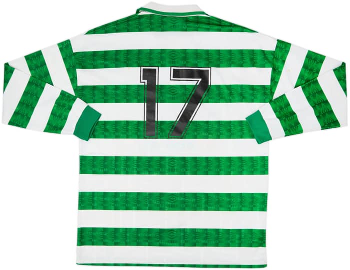 1990s Umbro Template L/S Shirt #17 - 7/10 - (XL)