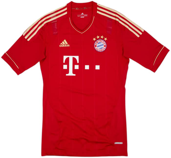 2011-13 Bayern Munich Player Issue TechFit Home Shirt - 5/10 - (L)