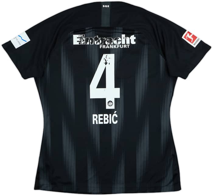 2018-19 Eintracht Frankfurt Home Shirt Rebic #4 - 5/10 - (Women's L)