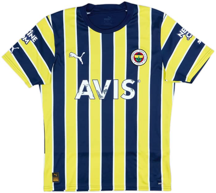 2022-23 Fenerbahce Home Shirt Burak #45 - 5/10 - (M)