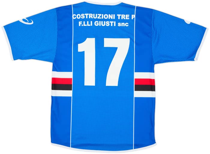 2002-03 Sampdoria Home Shirt #17 - 5/10 - (S)