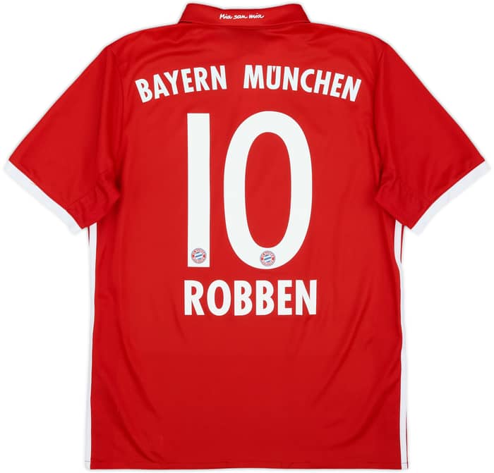 2016-17 Bayern Munich Home Shirt Robben #10 - 6/10 - (XL.Boys)