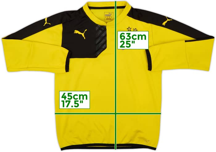 2015-16 Borussia Dortmund Puma Sweat Top - 4/10 - (Women's S)