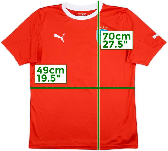 2017-18 Italy Player Issue Puma Training Shirt #6 - 7/10 - (M)