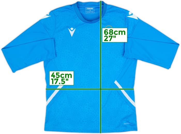 2022-23 SPAL Macron Training L/S Shirt - 8/10 - (S)
