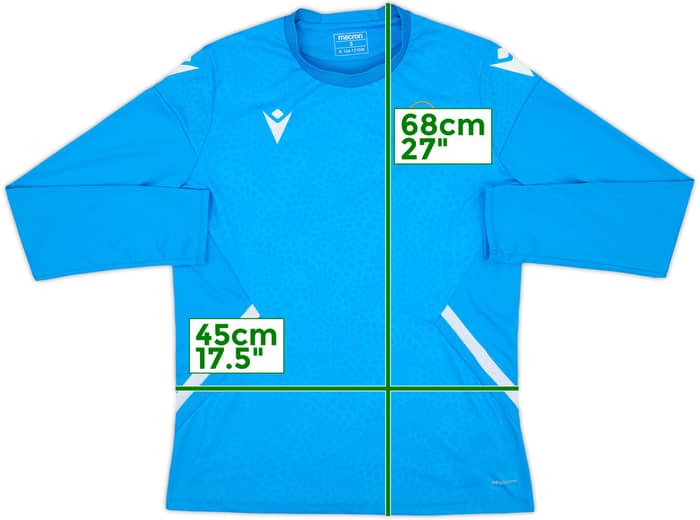2022-23 SPAL Macron Training L/S Shirt - 10/10 - (S)
